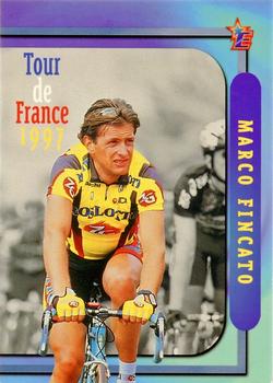 1997 Eurostar Tour de France #46 Marco Fincato Front